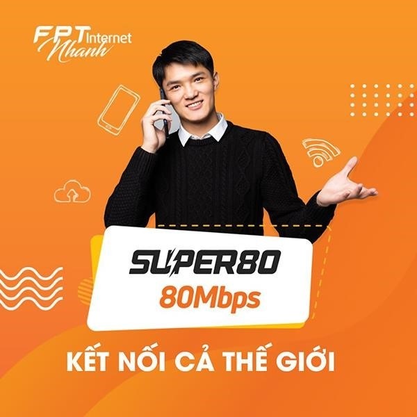 Gói siêu tốc 80 Mbps.